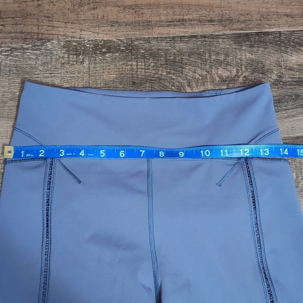LULULEMON Sculpt It Tight 'Greyvy' (Purple-ish?) Semi-Sheer Panels Hi-Rise Sz 8